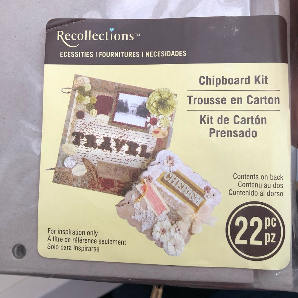 Recollections chipboard kit - Picture 3 of 4